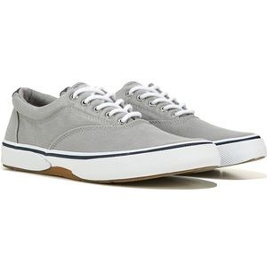 Men's Sperry Halyard Sneaker Ash Gray Size 8M